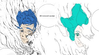 Houseki no kuniLand of the Lustrous  chapter 107 Phos dissapearing AI voice cover scene [upl. by Hpseoj]