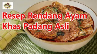 Resep Rendang Ayam Khas Padang Asli [upl. by Kola]