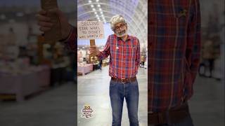 George Lucas Star Wars shorts starwars disney cosplay [upl. by Dovev]