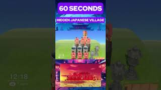 How to Make a Japanese Village in ACNH shorts animalcrossingnewhorizons acnhinspo acnh [upl. by Anaya]