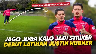 Dilatih Jadi Striker di Cerezo Osaka Justin Hubner Langsung Latihan Untuk Debut vs Shonan Bellmare [upl. by Anisah]