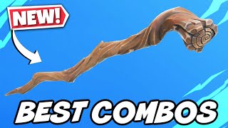 BEST COMBOS FOR NEW SPLINTERS STAFF PICKAXE  Fortnite [upl. by Allekram142]