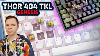 Najlepsza klawiatura mechaniczna od Genesis i jedna z najlepszych w ogóle 🔥 Genesis Thor 404 TKL 🔥 [upl. by Odnam]