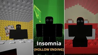 Insomnia  Hollow Ending  ROBLOX [upl. by Schoening]