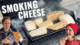 How To Smoke Cheese On The Grill Tube Smoker [upl. by Oriane]