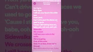 Olivia Rodrigo  drivers license Speed UpLyrics [upl. by Madden]