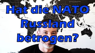 NATOOsterweiterung Stimmt es dass die NATO Russland betrogen hat [upl. by Ymmik214]