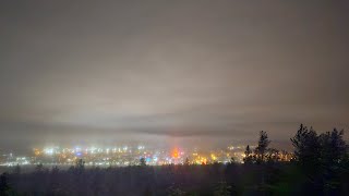 Reindeer in Lapland finlandadventure drone finlandtourism snow [upl. by Alel]