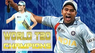 India Clinched Victory in The ICC Twenty20 World Cup Final 2007  Highlights  Winning Moments [upl. by Sanchez]