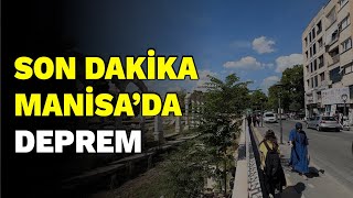 SONDAKİKA Manisada Deprem [upl. by Podvin165]