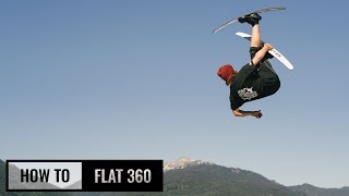 How To Flat 360 On Skis [upl. by Arvo]