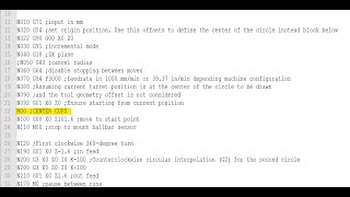 Sinumerik ONE Ballbar test How to set the center of circle of a incremental program using G54 [upl. by Noned]