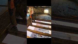 🔥 ENVOYER UN PLANCHER DANS LE PASSÉ 👽 renovation bricolage maison [upl. by Buckley]