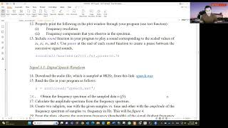 DSP Project 3  Signal Spectra through FFT [upl. by Ettegroeg]