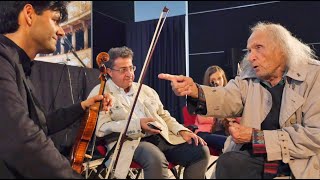 This is how Ivry Gitlis Advises Violinist [upl. by Conrad885]