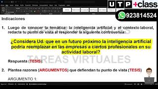 🔴¿Considera Ud que en un futuro próximo la inteligencia artificial podría reemplazar en las empresa [upl. by Rothstein]