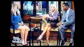 Kaley Cuoco Interview on Live 101712 Part 1  LQ [upl. by Sarene]