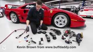 Selecting the Best Polisher for a Ferrari F40 Detail [upl. by Hauger]