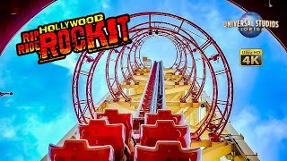 April 2023 Hollywood Rip Ride Rockit Roller Coaster On Ride 4K POV Universal Studios Florida Muppet [upl. by Allison]