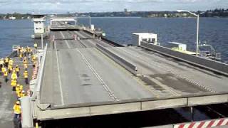 SR 520 Drawspan Opening [upl. by Noffihc295]