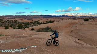 Slick rock bike trail Moab Ut [upl. by Sadinoel]