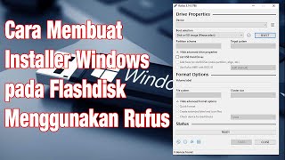 Tutorial Membuat Boot Windows di Flashdisk  USB boot windows flashdisk bootableusb usb [upl. by Dirraj]