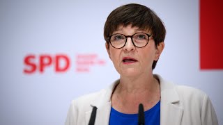 SPD Parteipressekonferenz mit Saskia Esken  041124 [upl. by Alikee]