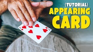 Make A Card Appear INSTANTLY Between Your Hands  Magic Tutorial  QampA [upl. by Chadburn]