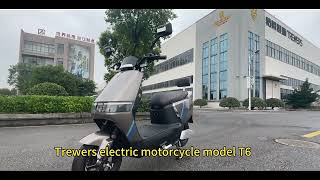 Zhejiang Trewers Hot sell electric motorcyclesT6 [upl. by Rutger]