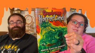 Goosebumps  HorrorLand 3 Monster Blood For Breakfast  Book Review  Mysteries With Megz [upl. by Sirtimid]