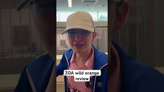 ZOA energy wild orange drink review [upl. by Nniroc120]