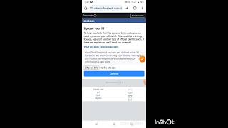 How to upload your id problem with out identity Recover Facebook account 100 working [upl. by Adnama]