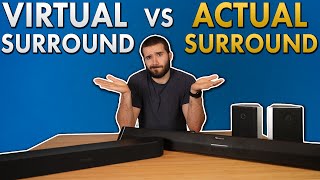 Soundbars Virtual vs Actual Surround Sound 3ch vs 51ch71ch [upl. by Emarie568]