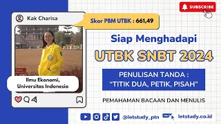 Penulisan Tanda  Titik Dua Petik Hubung Pisah  UTBK SNBT 2024 [upl. by Hathaway]