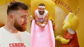 Cheerios Commercial 2024 Travis Kelce and Jason Kelce Ad Review [upl. by Sternberg]