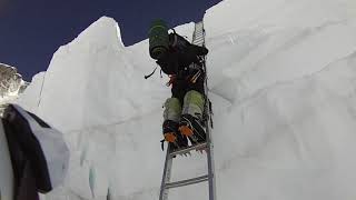 Khumbu Icefall 2015 Everest Expedition Video 3 [upl. by Eimas]