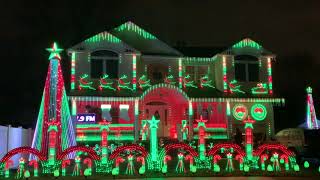 TOP 10 AMAZING Holiday House Light Shows On Long Island CHRISTMASNASSAUSUFFOLK2020 [upl. by Annawoj]