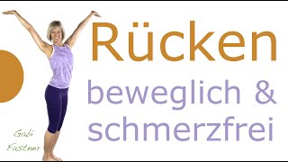 💫19 min für einen schmerzfreien und beweglichen Rücken  ohne Geräte im Stehen [upl. by Nnitsuj]