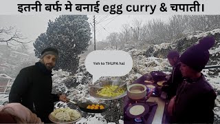 Winter camping मे क्या क्या बना दिए। २ मास्टर chefs ने बना दिए इतने पकवान। 🤷‍♂️🙆‍♂️💪XplorerRaosahab [upl. by Gusti]