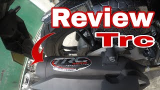 Review Trc Pipe  Honda Click 125i v3 [upl. by Adorl675]