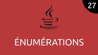 Java 27  énumérations [upl. by Aihsoj]