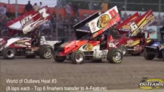 Tony Stewarts first World of Outlaws win July 2711  Ohsweken Speedway ALL Races [upl. by Barsky952]