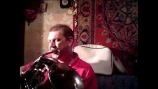 Groove for Tuba  part II BBflat Travel tuba [upl. by Yrrab]