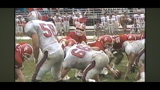 1991 NCAA Div II Football Playoffs Quarterfinal  Shippensburg University vs East Stroudsburg Univ [upl. by Esidnac]