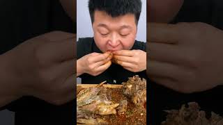 20ht Spicy Lambs Head daily mukbang short [upl. by Gollin645]