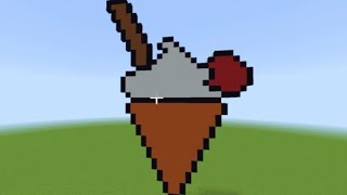 How to build an Ice Cream House in Minecraft 🍦 [upl. by Gilmore886]