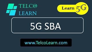 5G Servicebased Architecture  5G Core Network  SBA [upl. by Nomael]