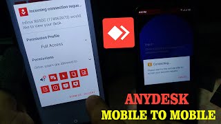 Anydesk Mobile To Mobile  How To Use Anydesk In Mobile Technical Mushtaq [upl. by Lairret]