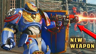 Ultramarines HONOUR GUARD vs Chaos  New NeoVolkite Pistol Gameplay  Warhammer 40k Space Marine 2 [upl. by Ntisuj]