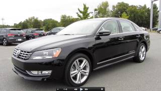 2012 Volkswagen Passat SEL TDI Start Up Engine and In Depth Tour [upl. by Jenny996]